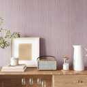 CRE8TIVE Large Size 24"x354" Pale Pink Grasscloth Peel and Stick Wallpaper Textured Fabric Linen Wallpaper Removable Self Adhesive Faux Grass Cloth Contact Paper for Girls Room Drawers Walls Furniture