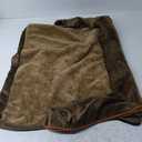 Comfort Expression Orthopedic Dog Bed for Extra Large Dogs 42x30 Inch, Waterproof Supportive Egg Crate Foam XL Pet Bed with Removable Bolsters, Dog Couch with Washable Cover & Non-Slip Bottom, Brown