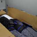 Portable Steam Sauna Tent Full Size, Oversized Personal Sauna Kit for Home Spa, Lightweight Sauna Box with Steamer, Time & Temperature Remote Control, Foldable Chair, 32'' x 32'' x 63'' (Black)