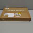 STORAGE MANIAC Rolling Laundry Hamper with Lid, 23.7 Gal (90 L) Large Tall Laundry Basket with Wheels & Handles, Aesthetic Dirty Clothes Hamper for Small Space, Dorm, Apartment, College, Black