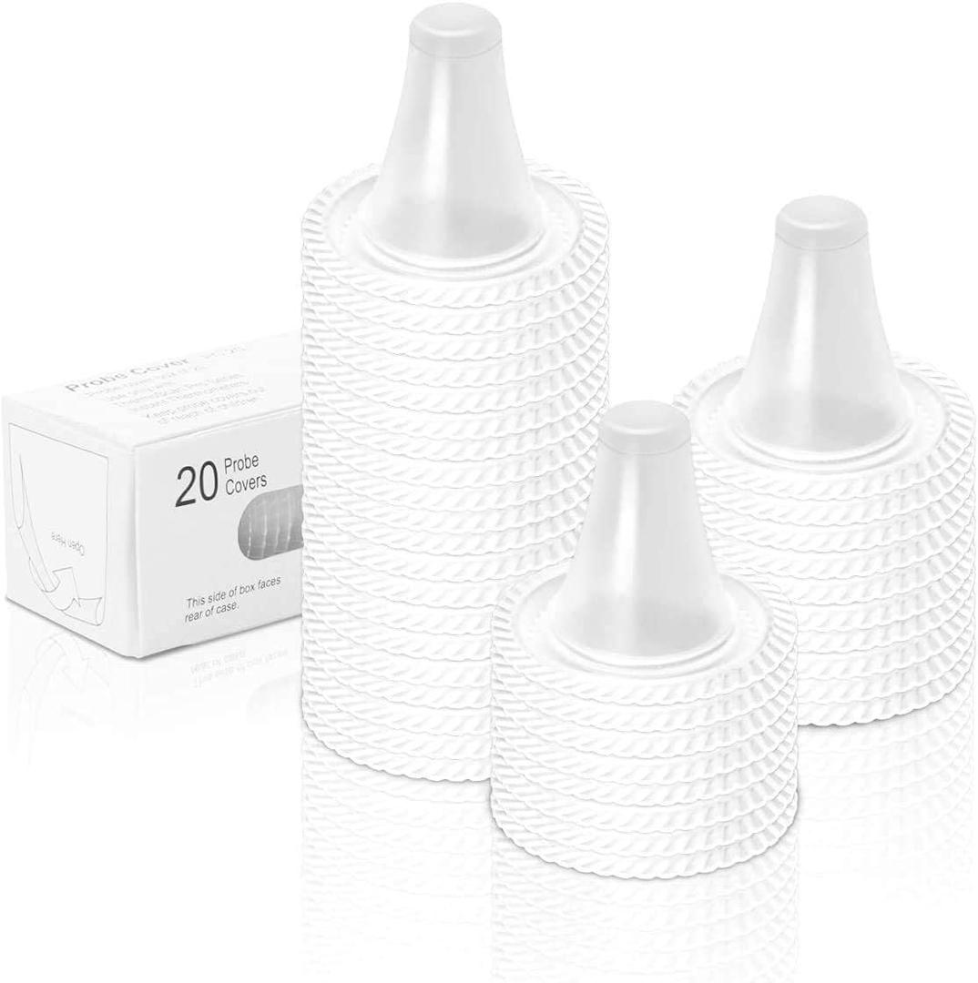 500pcs Ear Thermometer Probe Covers, Lens Filters Refill Covers for All Braun themometer Thermometer Models Digital Thermometers Disposable Covers (500pcs)