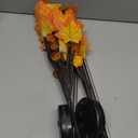 2 Pack Thanksgiving Decorations Lights Fall Decor Solar Lights Outdoor with 3D Maple Pumpkin, 8 Modes Fall Thanksgiving Lights Outdoor Solar Lights Waterproof for Yard Decor