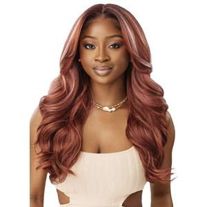 Outre Lace Front Wig - Melted Hairline - Elara (DRFF4/UC AMBER SUNRISE)