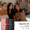 ZCDAYE Case for iPhone 13 Pro Max, iPhone 13 Pro Max (6.7 inches) Wallet Phone Case, Premium Zipper (with Long Lanyard) Flip Leather Phone Case for iPhone 13 Pro Max (6.7 inches) - Black