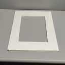ZBEIVAN 16x20 White Picture Mats for 11x14 Pictures with Core Bevel Cut Frame Mattes - Pack of 12