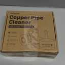Copper Pipe Cleaner, 1/2", 3/4", 1" Copper Pipe Cleaning Brush for Drill, Copper Fitting Brush Tool