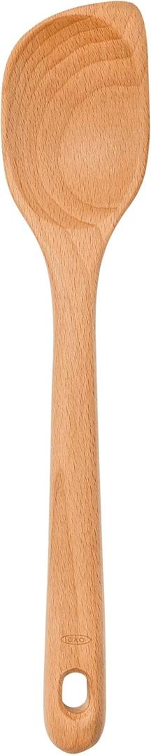 OXO Good Grips Wooden Corner Spoon, Brown, Set of 1