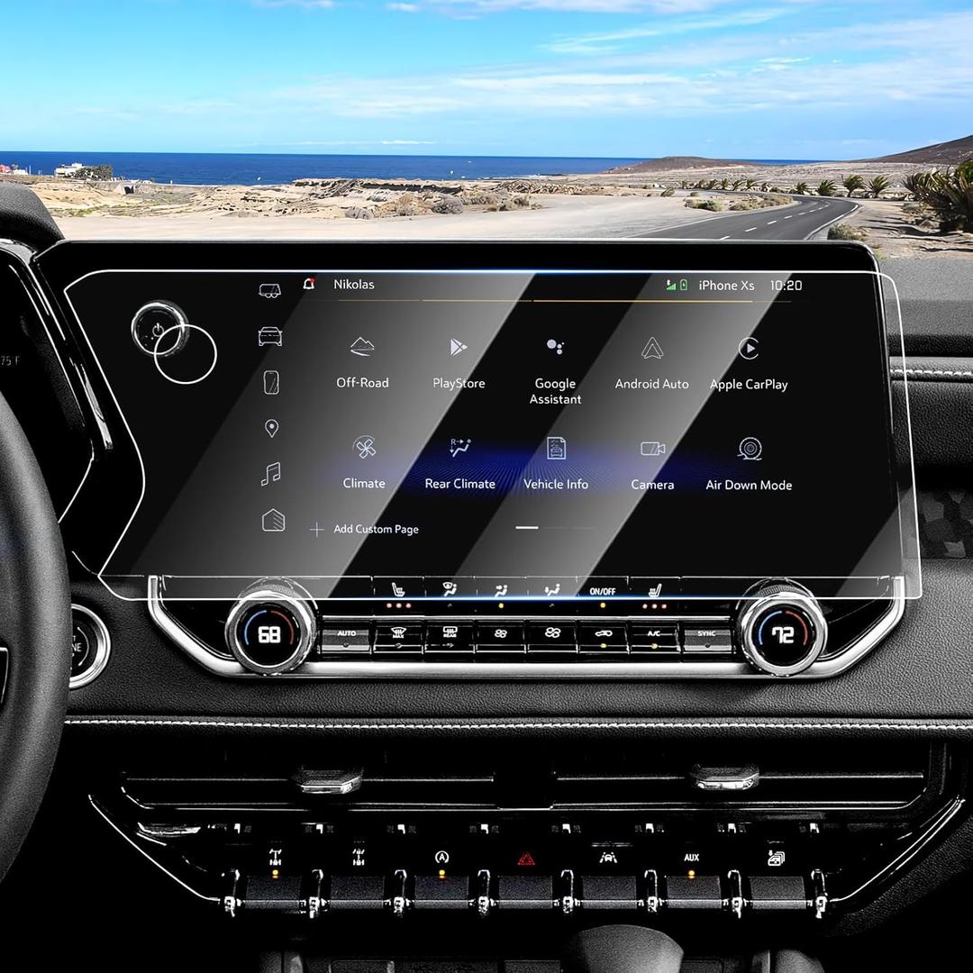 Screen Protector for 2023-2025 2026 Chevrolet/Chevy Colorado & GMC Canyon, 11.3 Inch Touch Screen Protector Tempered Glass Navigation Display Screen Cover Saver Protective Film