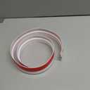 Vellure Door Draft Stopper for Bottom of Door - Premium Door Sweep for Bottom of Door/Weather Stripping Door Seal (Save Energy  installs Quickly and Easily) Door Strip Ideal for (white)