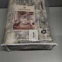 Gray Brown 5x7 Area Rugs for Living Room Washable Low Pile Soft Faux Fur Vintage Boho Carpet Rug Non Slip Sound Absorbing Geometric Floral Rug for Bedroom Office Patio Dining Room Kids Room,Hazel : Home & Kitchen