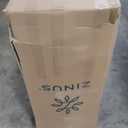 Zinus 14 Inch King Green Tea Memory Foam Mattress, Fiberglass Free, Medium Firm Feel, Zoned Pressure Relief, Certified Safe Foams & Fabric, Mattress in A Box (White)