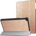 Tablet Cover for Amazon Kindle Fire HD8 6th 7th 8th Generation PR53DC SX034QT SG98EG(2016 2017 2018 Release),Folio Stand Leather Case for Kindle Fire HD 8 Gen 6 7 8th 8" (KST-Rose Gold)