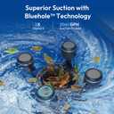 (2026 Upgrade) BUBLUE F10 Pool Surface Skimmer Robot, Pool Cleaner with App Control,Powerful Suction,5L Filter, Dual Cleaning Modes, AI Navigation,Ideal for In-Ground & Above-Ground Pools,Space Gray