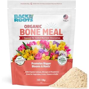 Back to the Roots 100% Organic Bone Meal | Made in The USA | Premium Nutrition for Indoor and Outdoor Plants