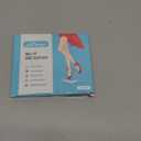 ZUCNANA Ball of Foot Cushions (2 Pairs Gel Shoe Inserts), Heel Inserts for Women, Non Slip Heel Pads, Heel Cushions for Women Foot Pain Relief and Comfort, One Size Fits Any (Clear)