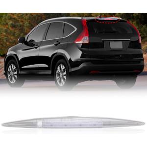 3rd Third Brake Light for Honda CRV CR-V 2012 2013 2014 2015 2016 LED High Mount Stop Light Brake Lights 3rd Stop Lamp Replace 34270-T0A-A01 34270TFCH01 (White Shell)