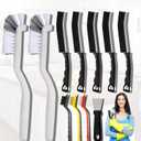 11 Pack Cleaning Brush Set for Kitchen and Bathroom Gap Crevice Stove Sink Window Track Household Cleaning Tools (Multicolor)