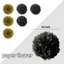 3 x The Beginning of a New Chapter Banner Funny Going Away Party Graduation Happy Retirement Party Decorations Supplies Glitter Black Gold Goodbye Farewell Party Decoration for Coworker Friends Graduates