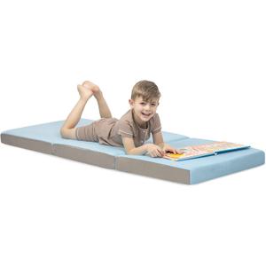 Milliard Toddler Nap Mat Bed Tri Folding Mattress with Washable Cover (24 inches x 57 inches x 3 inches)