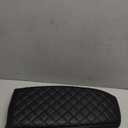 KBH Center Console Armrest Cover for Ford Edge 2011 2012 2013 2014, Durable Arm Rest Lid Cushion Pad, Vinyl Leather Trim, Anti-Scratch, Black