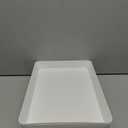 Lifewit Serving Tray Plastic for Party, 15" x 10" Platters for Serving Food, White Food Tray for Snacks, Food, Cookies (15" x 10" (10pcs))
