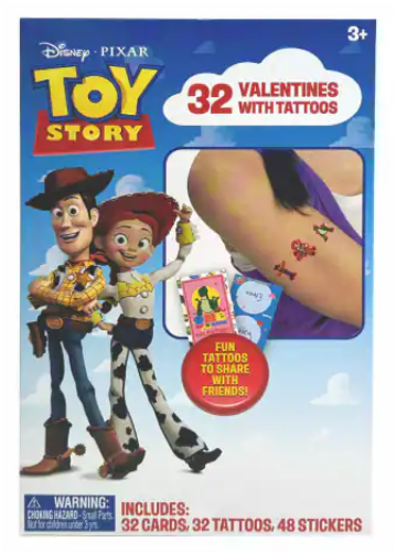 Exchange Cards Toy Story Tattoos 2 Pack