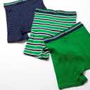 Amazon Essentials Men's Breathable Cotton Underwear Boxer Briefs, Tag-Free, Pack of 5 (XXL)