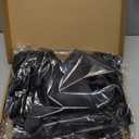 3 Pcs 2 FT Large Bow Decorations Big Satin Bows Hanging Wall Decors for Room Fireplace Coquette Birthday Backdrop Bridal Shower Wedding Bachelorette Christmas Party Supplies(Black)