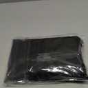 Fashion Hooded Rain Poncho Waterproof Raincoat Jacket with pocket for Women/Men/Adult (One Size, Black)