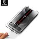 Gravit:e Screen Protector for iPhone, 9H Tempered Glass, Smart Installation Tool, Automatic Fine Dust Removal and Camera Protector 2 Pack (iPhone 15ProMax)