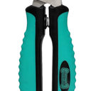 2 in 1 Dog Nail Trimmers with, Dog Comb, Dog Nail Clippers with Quick Sensor & Safety Guard to Avoid Overcutting, Cat Puppy Claw Clipper for Grooming with Nail File Blue (Black+Aqua)