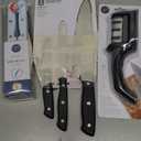 Set of Knives (9) with Knife Sharpener