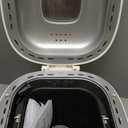 Amazon Basics Programmable Bread Maker, 2 Pound Non-Stick Automatic Bread Making Machine, 14 Settings for Breads, Doughs, Gluten-Free Options and More, LCD Display, White