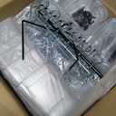 Peg Board Kit, Includes Pegboard and Accessories,with Hooks and Bins,Peg Board Wall Organizer for Office,Ornaments Display,Crafts Organization (129, White)