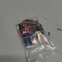 5-Pack 16mm Momentary Push Button Switch Round Cap LED Lamp Light 5A SPDT LA16Y-11 - Multicolor