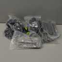 Bakulyor 200Pcs Landscape Staples + 200Pcs Gasket, 6 Inch Garden Stakes Staples 11 Gauge U Shaped Galvanized Lawn Landscape Pins, Heavy Duty Yard Ground Pin for Weed Barrier Sod Fabric Decorations