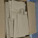 FACEBAG 90-Pack Brown Kraft Paper Bags with Handles Bulk, Assorted Sizes Gift BagsGroceryRetailPartyBirthdayShoppingBusinessGoodyCraftMerchandise Take Out Sacks
