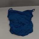 B2prity One Piece Swimsuit Tummy Control Criss Cross Bathing Suit Slimming Ruched Swim Suit Push Up V Neck Swimwear (Large, Peacock Green)