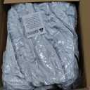 Gouchee Home Simcoe Soft Faux Rabbit Fur Foam Furniture Large Bean Bag Chair Lounger, Stuffed Premium Foam Filled Chair 4-Feet, for Living Room, Dorm and Play Room, White