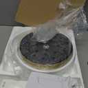 Arc Floor Lamps for Living Room with 3 Color Temperatures, Modern Floor Lamp Reading Light with 9W Bulb Included, Standing Lamp with Adjustable White Hanging Lampshade for Bedroom Office(Gold)