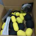 Goalkeeper Trainer w/2 Water Bag,Improve Reflex and Agility w/Single Line Deflector,Deflection Equipment for Soccer,Multiple Refraction Angles (2.5m)