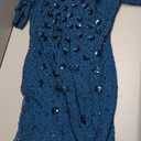 Adrianna Papell Women's Beaded Cocktail Dress (Blue)