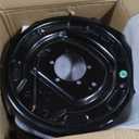 VEVOR Electric Trailer Brake Assembly, 12" x 2", 2 Pairs Self-Adjusting Electric Brakes Kit for 7000 lbs Axle, 5-Hole Mounting, Backing Plates for Braking System Part Replacement (2 Right + 2 Left)