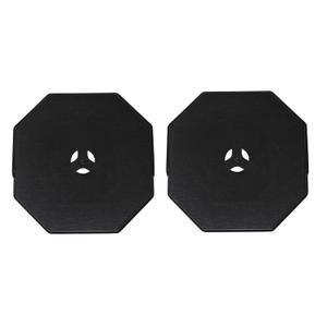 Vinyl Siding Surface Block Plate 130110006123 130110006001 130110006002 White or Black (2, Black)