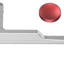 SmallRig Thumb Grip with Hot Shoe Cover for FUJIFILM X-M5 (Silver) - 4877
