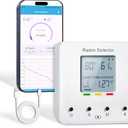 Bluetooth Radon Detector for Home & Basement, Portable Radon Test Kit with Real Time Gas Concentration, Temp & Humidity Monitoring, App Alerts, Detect Hidden Risks and Breathe with Confidence