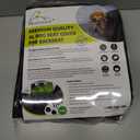 Meadowlark Dog Car Seat Cover, X-Large Heavy Duty Pet Seat Cover for Back Seat, Extra Padded Non-Slip Dog Hammock, Water-Resistant Back Seat Protector for Cars Trucks and SUVs (64 W x 60" L)