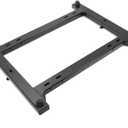 ECOTRIC Hitch Rail Adapter Compatible with 2013-2021 Dodge Ram 2500 3500 Factory HD Towing Option Trailer Steel Fifth Wheel Rail Kit Mounting Adapter 25,000 lbs Replacement for 30154 Heavy Duty Steel