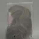 FELENDY 20" Ponytail Extension Curly Wavy Clip in Hairpiece Wrap Around Long Pony Tails Hair Extensions Synthetic for Women Ash Blonde Mix Ginger Brown