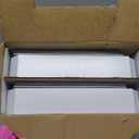 Pull out Cabinet Organizer 2 Pack,Adjustable Width (14"-19") and Depth (17"-24"),No Drill Slide out Drawers for Kitchen,Pantry,Adhesive Roll out Shelves,for Cabinets Without Lip,White